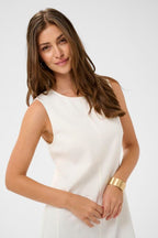 Mekko Anett valkoinen Cream-Mekot/Hameet-Cream Clothing-Lahja ja sisustus Pussukka Katariina Home Oy