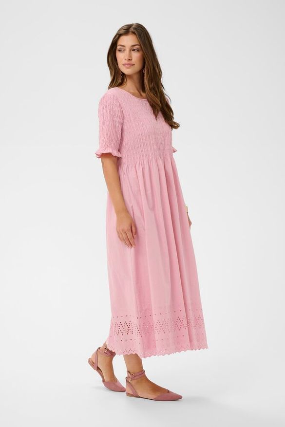 Mekko Jana vaaleanpunainen Cream-Mekot/Hameet-Cream Clothing-Lahja ja sisustus Pussukka Katariina Home Oy