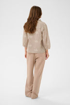 Pusero Korey beige Cream-Puserot-Cream Clothing-Lahja ja sisustus Pussukka Katariina Home Oy