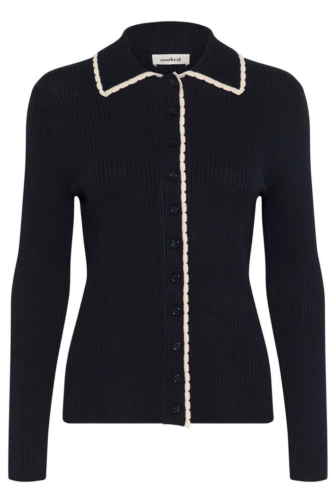 Neuletakki Lysandra tummansininen Soaked in Luxury-Neuleet/Neuletakit-Soaked in Luxury-Lahja ja sisustus Pussukka Katariina Home Oy