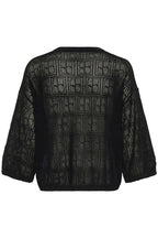 Neulepusero Yasmine musta Soaked in Luxury-Neuleet/Neuletakit-Soaked in Luxury-Lahja ja sisustus Pussukka Katariina Home Oy