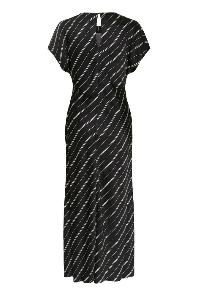 Mekko Marcela musta/valkoinen Soaked in Luxury-Mekot/Hameet-Soaked in Luxury-Lahja ja sisustus Pussukka Katariina Home Oy