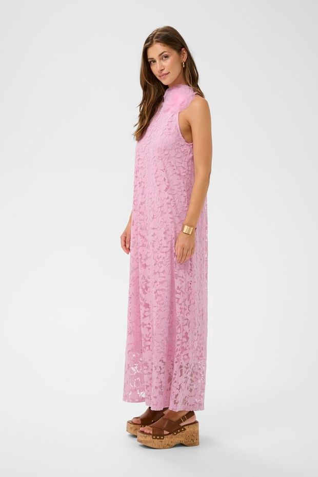 Mekko Jessica pink Cream-Mekot/Hameet-Cream Clothing-Lahja ja sisustus Pussukka Katariina Home Oy