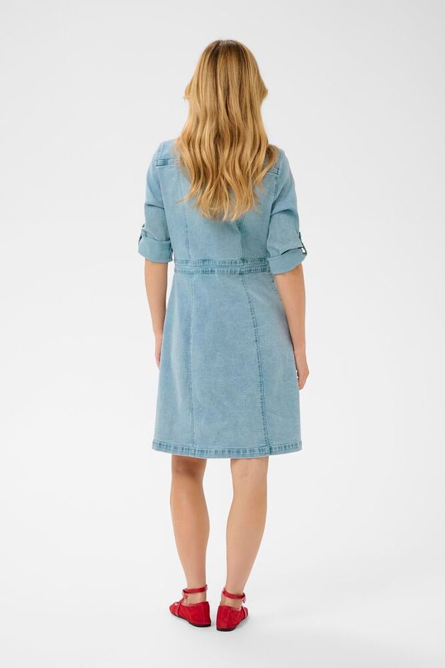 Farkkuhame Grazie vaaleansininen Cream-Mekot/Hameet-Cream Clothing-Lahja ja sisustus Pussukka Katariina Home Oy