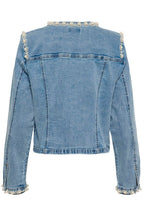 Farkkutakki Sio vaaleansininen Cream-Takit/Jakut-Katariinahome.fi - tyyliä elämääsi-Lahja ja sisustus Pussukka Katariina Home Oy