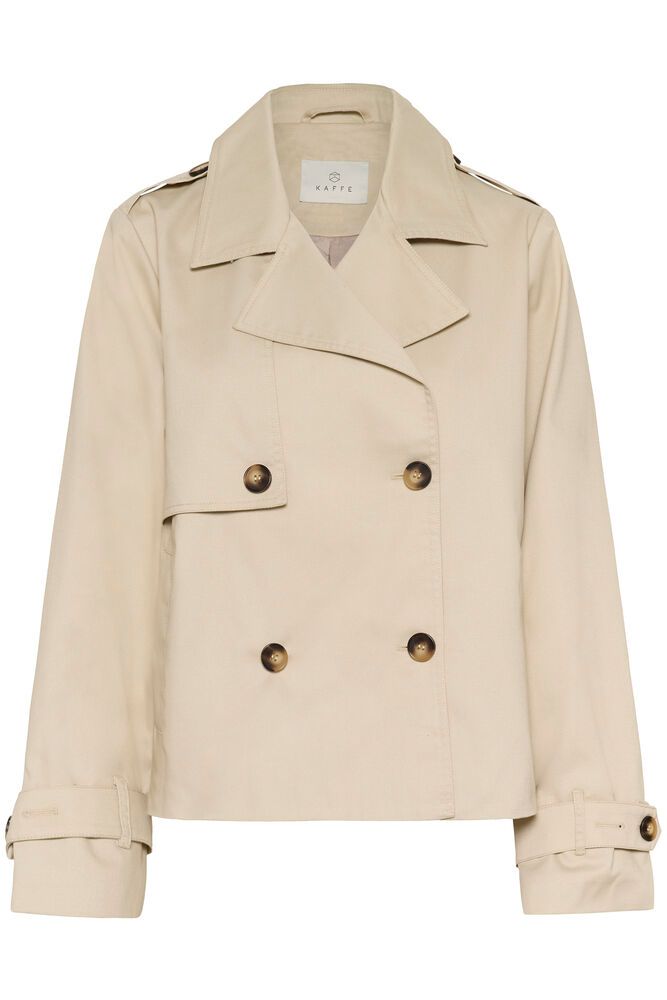 Takki Patricia beige Kaffe-Takit/Jakut-Kaffe-Lahja ja sisustus Pussukka Katariina Home Oy