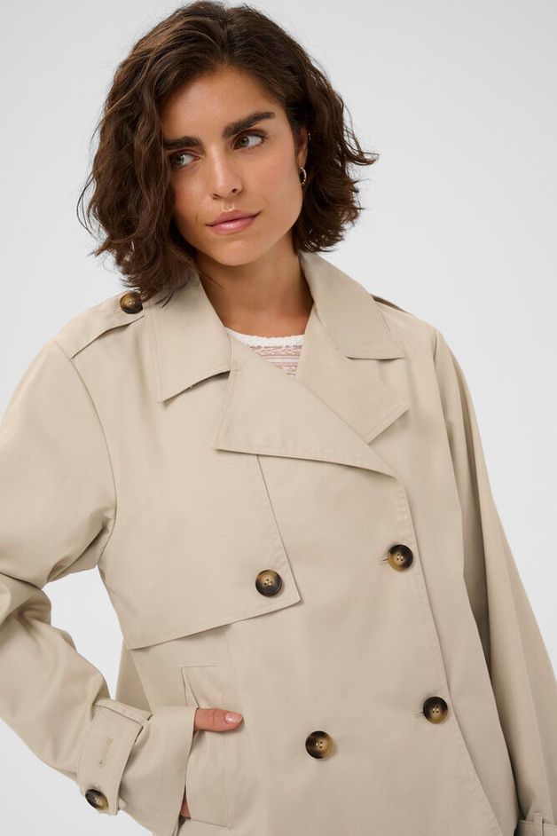 Takki Patricia beige Kaffe-Takit/Jakut-Kaffe-Lahja ja sisustus Pussukka Katariina Home Oy