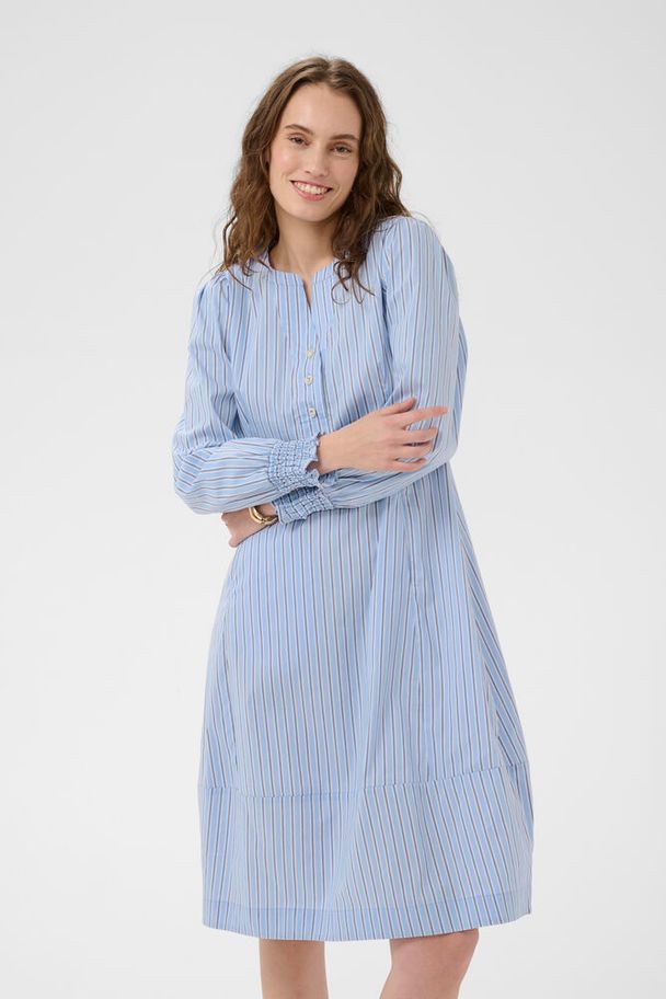 Mekko Art siniraidallinen Culture-Mekot/Hameet-Culture-Lahja ja sisustus Pussukka Katariina Home Oy