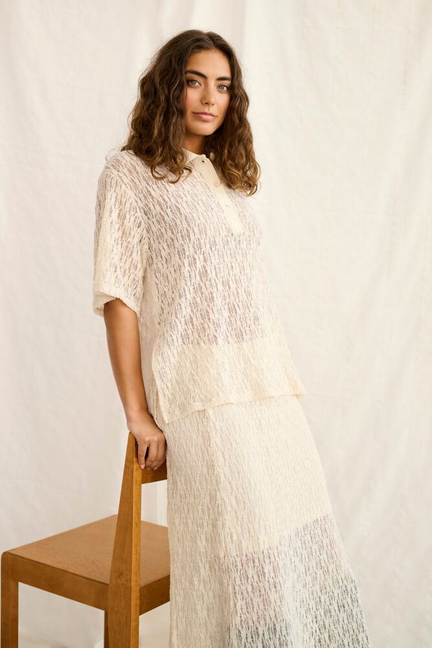 Pitsihame Kine beige Culture-Mekot/Hameet-Culture-Lahja ja sisustus Pussukka Katariina Home Oy