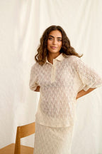 Pitsihame Kine beige Culture-Mekot/Hameet-Culture-Lahja ja sisustus Pussukka Katariina Home Oy