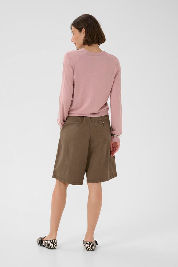 Shortsit Brita ruskea Culture-Shortsit/Trikoot-Culture-Lahja ja sisustus Pussukka Katariina Home Oy