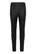 Tekonahka leggins Tabea musta-Shortsit/Trikoot-Cream Clothing-Lahja ja sisustus Pussukka Katariina Home Oy