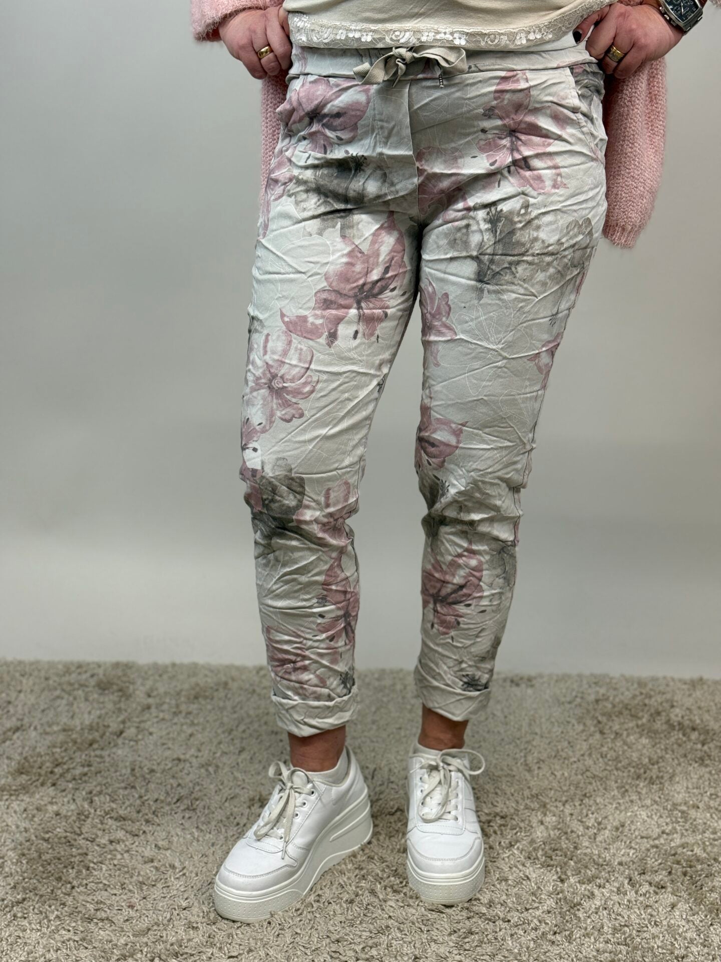 Housut Signe roosa Mix By Heart-Housut/Farkut-Mix By Heart-Lahja ja sisustus Pussukka Katariina Home Oy