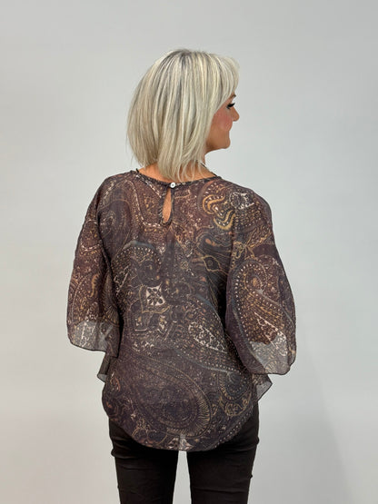 Pusero Rita taupe-Puserot-Mix By Heart-Lahja ja sisustus Pussukka Katariina Home Oy