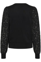 Neulepusero Pitsi Annemarie musta-Neuleet/Neuletakit-Culture-Lahja ja sisustus Pussukka Katariina Home Oy