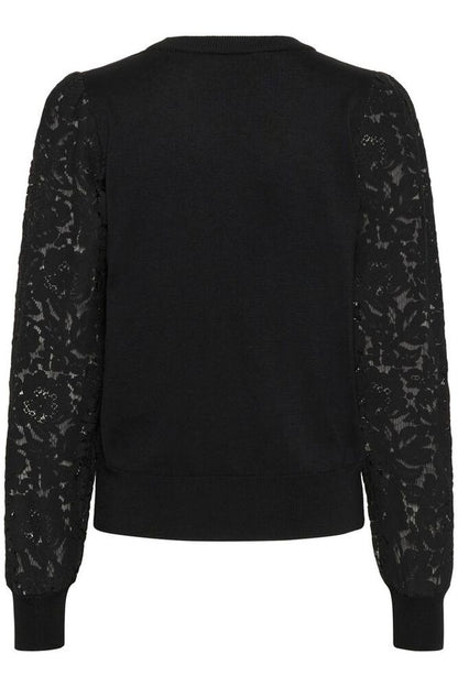 Neulepusero Pitsi Annemarie musta-Neuleet/Neuletakit-Culture-Lahja ja sisustus Pussukka Katariina Home Oy