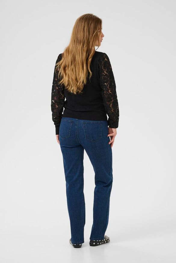 Neulepusero Pitsi Annemarie musta-Neuleet/Neuletakit-Culture-Lahja ja sisustus Pussukka Katariina Home Oy