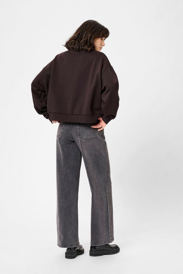 Collegepusero Lise eri värejä-Puserot-Kaffe-Lahja ja sisustus Pussukka Katariina Home Oy