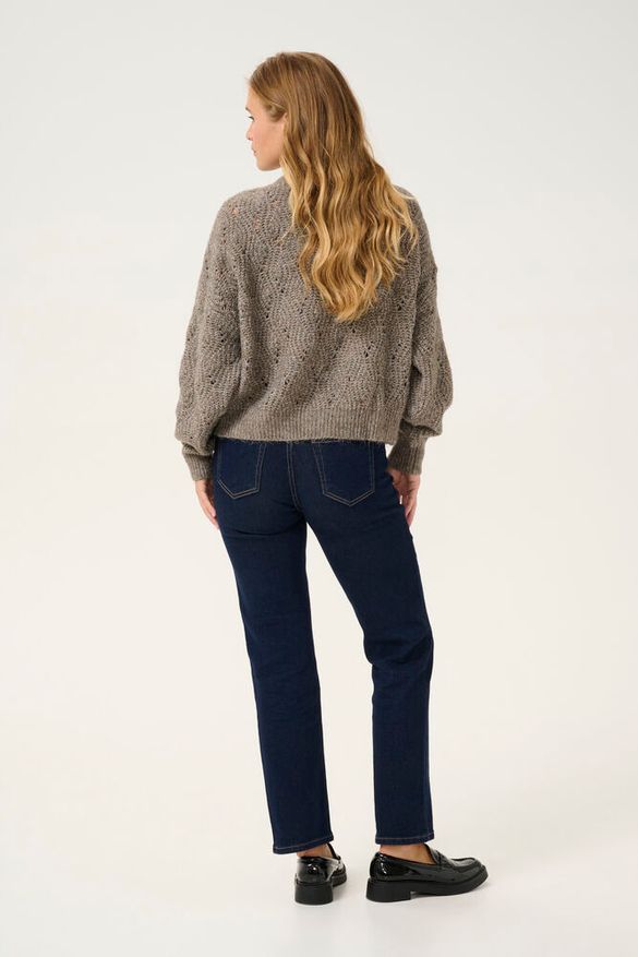 Neuletakki Kimmy ruskea-Neuleet/Neuletakit-Culture-Lahja ja sisustus Pussukka Katariina Home Oy