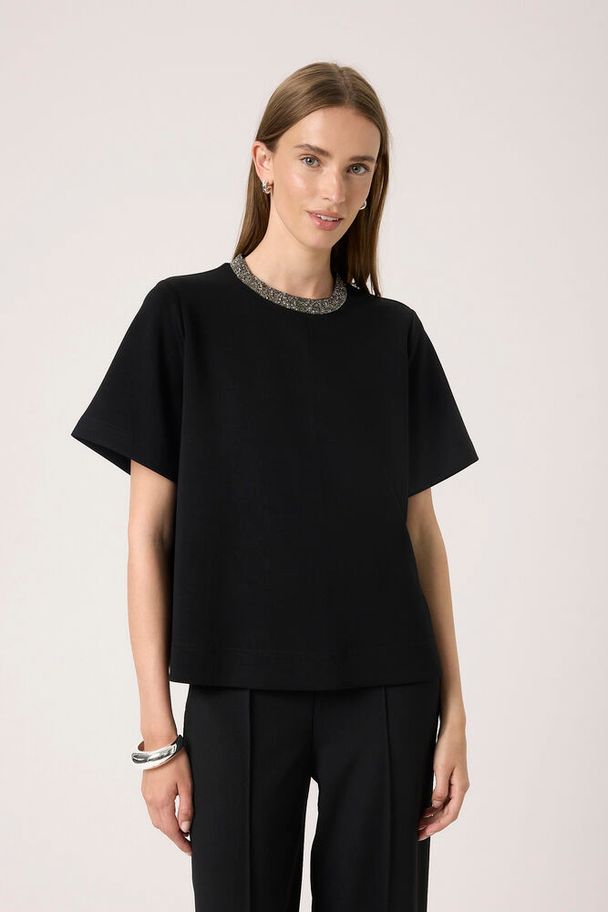 Pusero Marigold musta-Puserot-Soaked in Luxury-Lahja ja sisustus Pussukka Katariina Home Oy