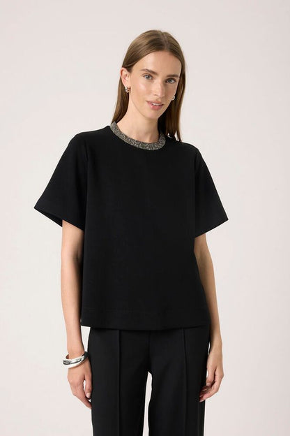 Pusero Marigold musta-Puserot-Soaked in Luxury-Lahja ja sisustus Pussukka Katariina Home Oy