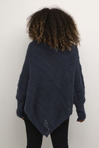 Poncho Holiday eri värejä-Neuleet/Neuletakit-Cream Clothing-Lahja ja sisustus Pussukka Katariina Home Oy