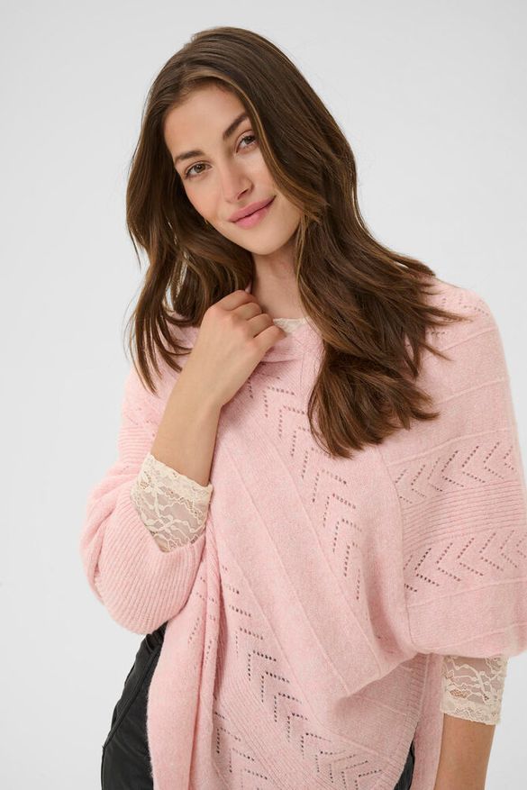 Poncho Holiday eri värejä-Neuleet/Neuletakit-Cream Clothing-Lahja ja sisustus Pussukka Katariina Home Oy