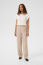 Housut Collina beige-Housut/Farkut-Culture-Lahja ja sisustus Pussukka Katariina Home Oy