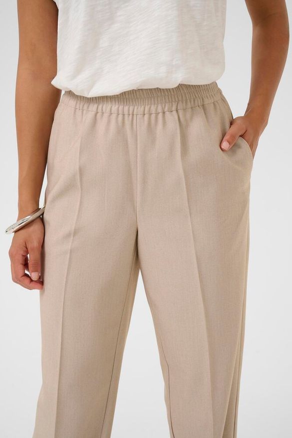 Housut Collina beige-Housut/Farkut-Culture-Lahja ja sisustus Pussukka Katariina Home Oy