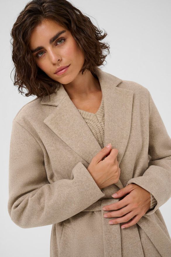 Takki Saturn beige Kaffe-Takit/Jakut-Kaffe-Lahja ja sisustus Pussukka Katariina Home Oy