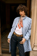 Tikkitakki Arwen vaaleansininen Kaffe-Takit/Jakut-Kaffe-Lahja ja sisustus Pussukka Katariina Home Oy