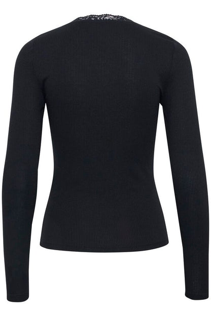 Pusero Omi musta-Puserot-Kaffe-Lahja ja sisustus Pussukka Katariina Home Oy