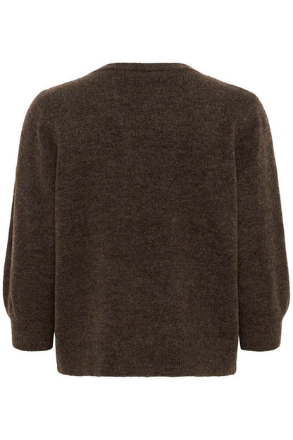 Neulepusero Meredith eri värejä-Neuleet/Neuletakit-Kaffe-Lahja ja sisustus Pussukka Katariina Home Oy