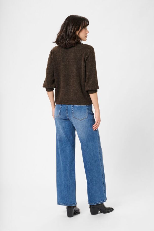 Neulepusero Meredith eri värejä-Neuleet/Neuletakit-Kaffe-Lahja ja sisustus Pussukka Katariina Home Oy