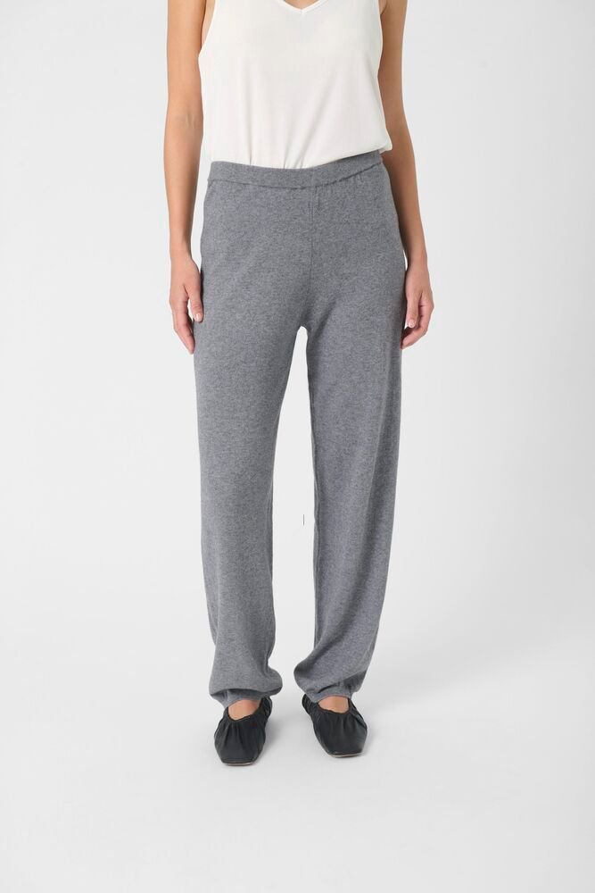 Neulehousut Sanja harmaa-Housut/Farkut-Soaked in Luxury-Lahja ja sisustus Pussukka Katariina Home Oy