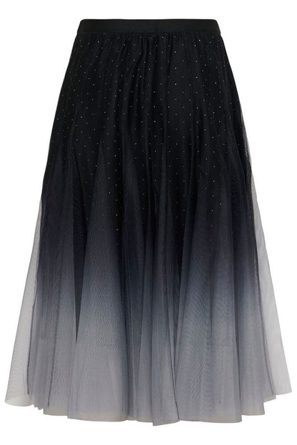 Tyllihame Gilttery musta-Mekot/Hameet-Cream Clothing-Lahja ja sisustus Pussukka Katariina Home Oy