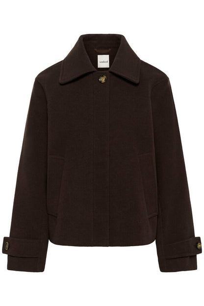 Takki Rubie tummanruskea-Takit/Jakut-Soaked in Luxury-Lahja ja sisustus Pussukka Katariina Home Oy