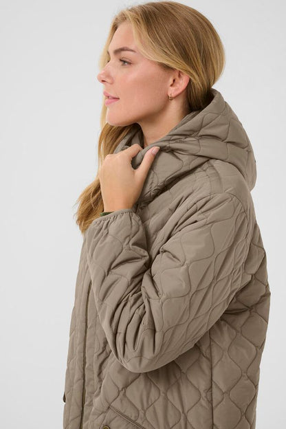 Tikkitakki Arvwen harmaanvihreä-Takit/Jakut-Cream Clothing-Lahja ja sisustus Pussukka Katariina Home Oy