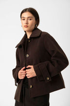 Takki Rubie tummanruskea-Takit/Jakut-Soaked in Luxury-Lahja ja sisustus Pussukka Katariina Home Oy