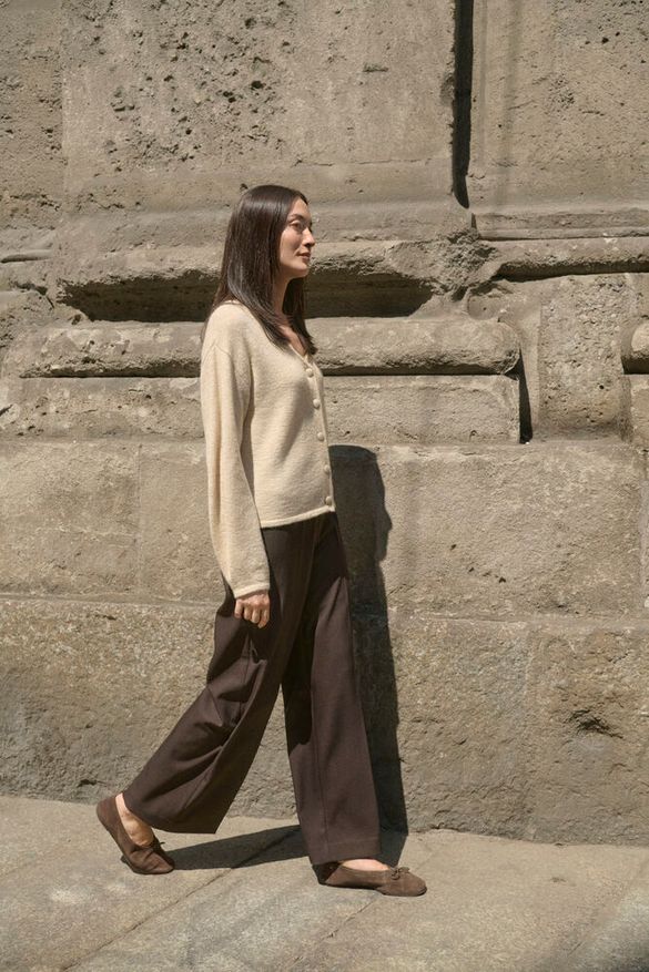 Housut Lilu Corinne ruskea-Housut/Farkut-Soaked in Luxury-Lahja ja sisustus Pussukka Katariina Home Oy