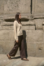 Housut Lilu Corinne ruskea-Housut/Farkut-Soaked in Luxury-Lahja ja sisustus Pussukka Katariina Home Oy