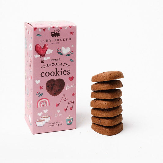 Suklaakeksi Sweet Love-Keksit-Gourmet-Lahja ja sisustus Pussukka Katariina Home Oy