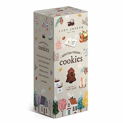 Suklaakeksi Winter Cookies-Keksit-Gourmet-Lahja ja sisustus Pussukka Katariina Home Oy
