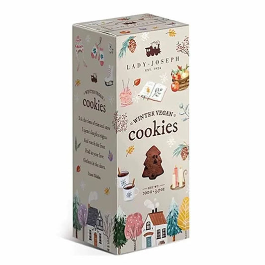 Suklaakeksi Winter Cookies-Keksit-Gourmet-Lahja ja sisustus Pussukka Katariina Home Oy