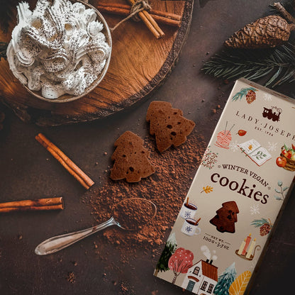 Suklaakeksi Winter Cookies-Keksit-Gourmet-Lahja ja sisustus Pussukka Katariina Home Oy