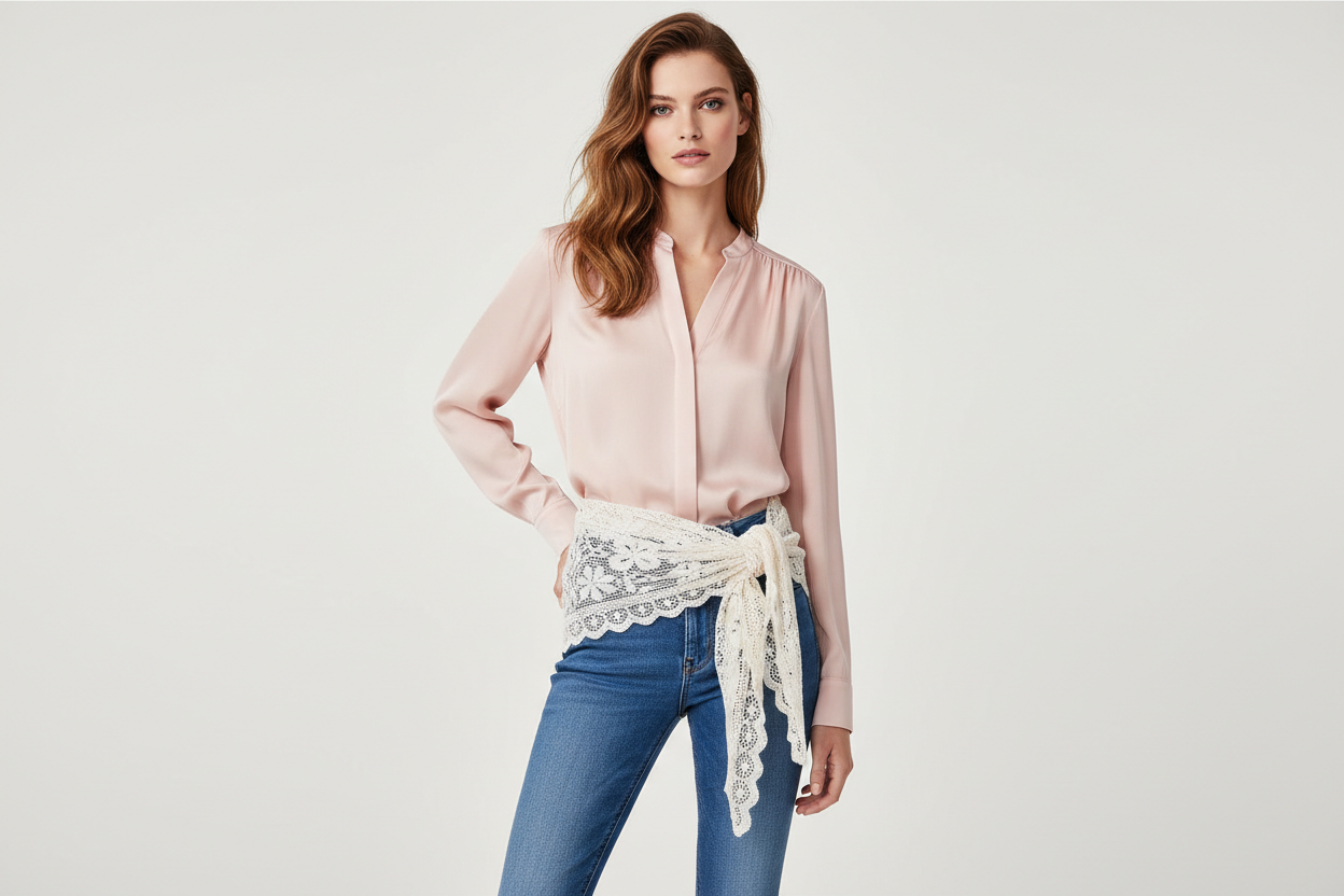 Pitsihuivi luonnonvalkoinen-Pipot/huivit/sukat-BOW19DETAILS-Lahja ja sisustus Pussukka Katariina Home Oy