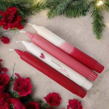 Kruunukynttilä "Tunnelmallista Joulun aikaa"-Kynttilät-Puttipaja-Lahja ja sisustus Pussukka Katariina Home Oy