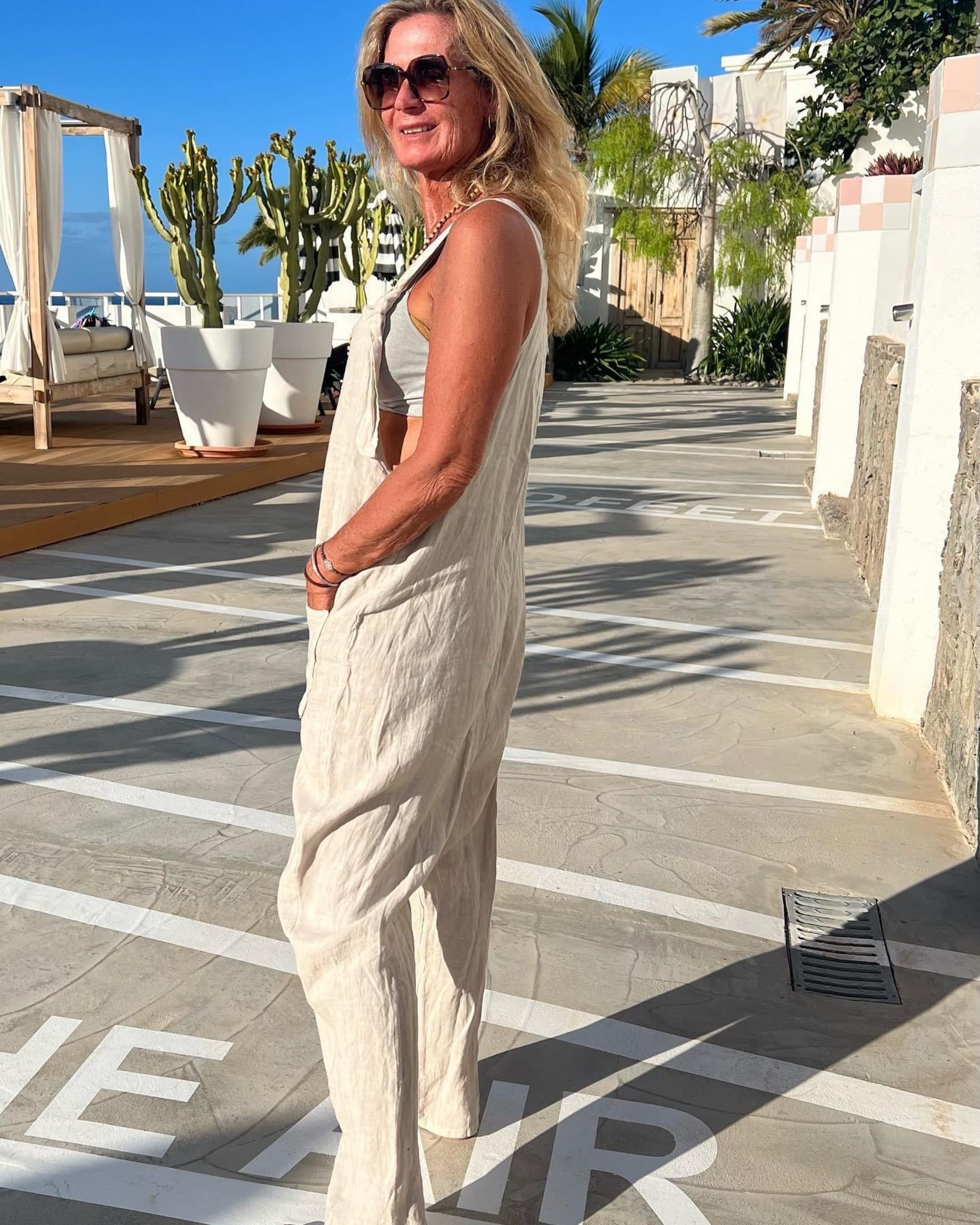 Pellavahaalari pellava-Housut/Farkut-Cabana Living-Lahja ja sisustus Pussukka Katariina Home Oy