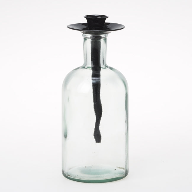 Kynttilänpidike pulloon eri värejä-Kynttilänjalat ja lyhdyt-Piironki-Lahja ja sisustus Pussukka Katariina Home Oy