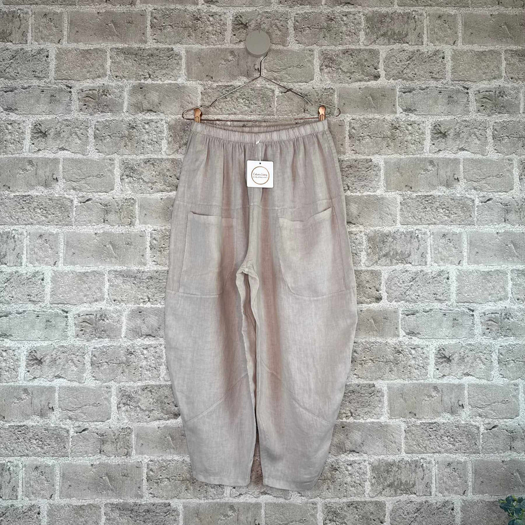 Pellavahousut Chia eri värejä-Housut/Farkut-Cabana Living-Lahja ja sisustus Pussukka Katariina Home Oy